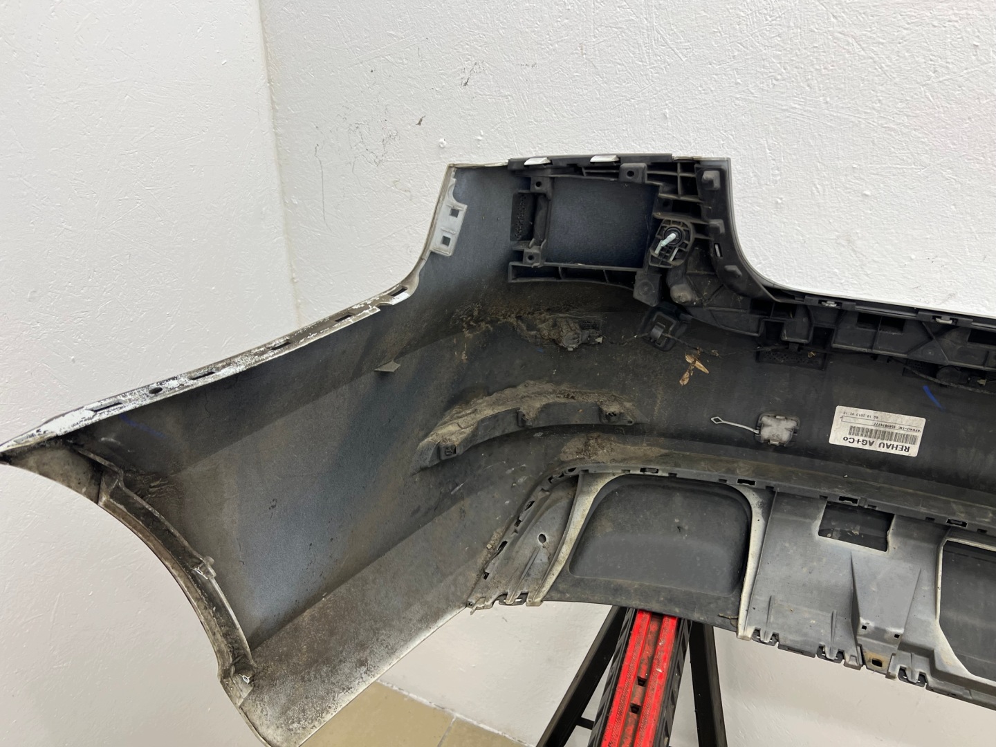 bumper rear part 4XPDC AUDI A3 8V 8V5 sedan CABRIO PDC LS9R original complete