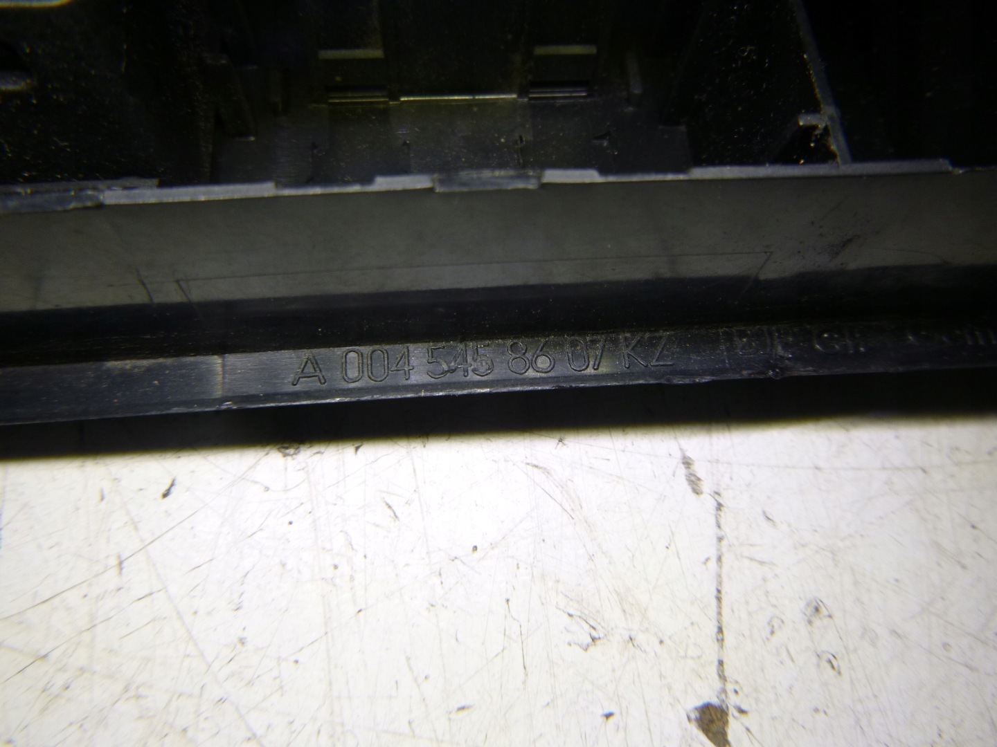 PANEL STEROWNIA of the window left VITO V KLASA A0045459207