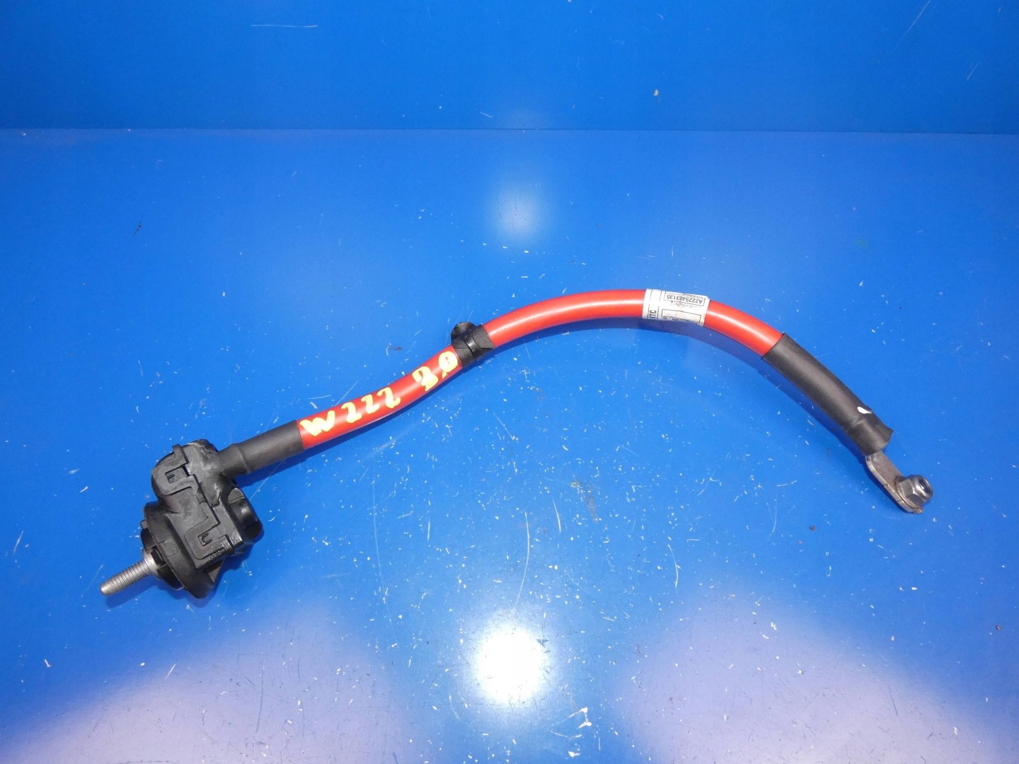 MERCEDES S KLASA W222 KABEL wiring terminal plus