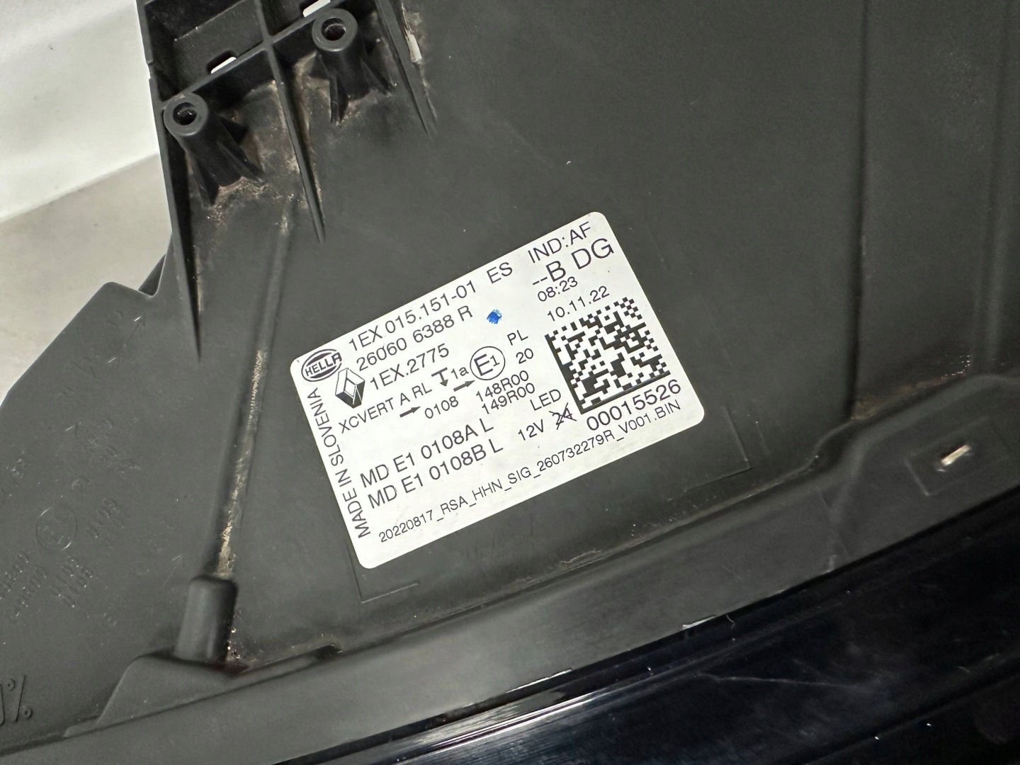 RENAULT AUSTRAL light front side left FULL LED 260606388R