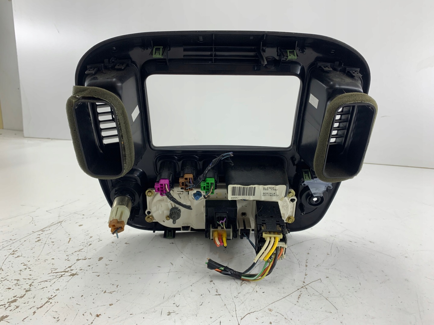 FORD MAVERICK II console central PANEL KLIIMATYZACJI of control