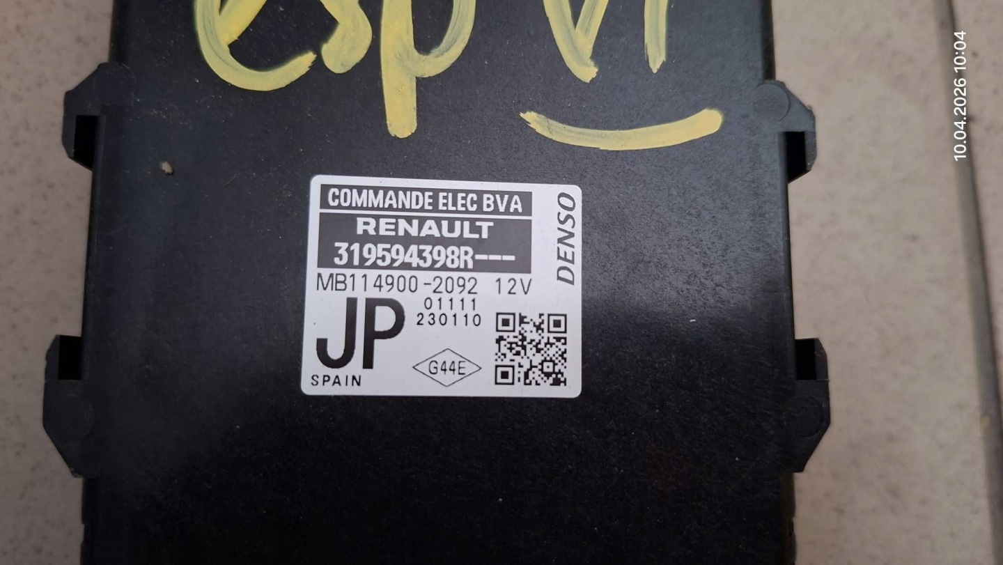 modulo Centralina cambio ingranaggi Renault Espace VI Austral 319594398R
