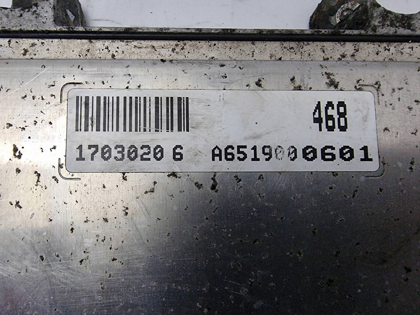 computer motore ECU A6519000601 MERCEDES SPRINTER 313