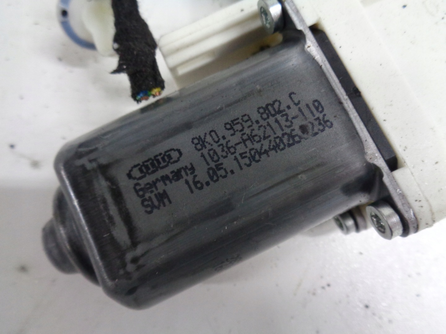 AUDI A1 8X mini motor windows right front