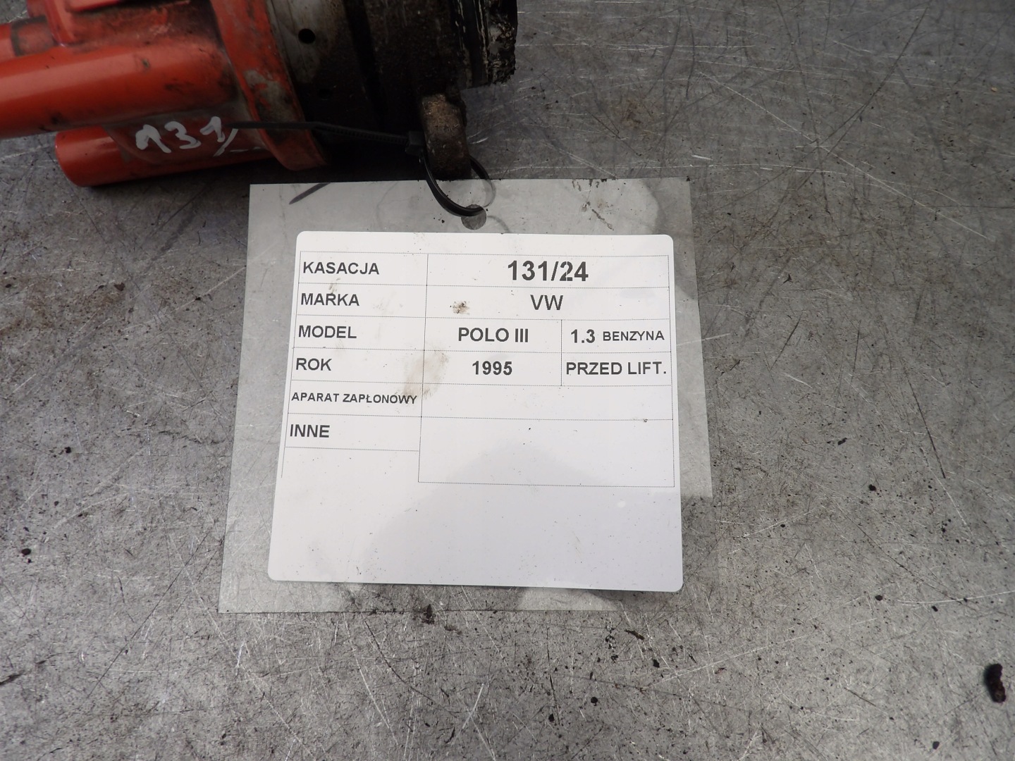 VW Polo III aparat ignition 1,3B