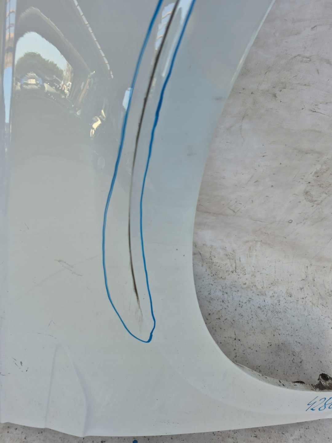 VW POLO VI 6 2G 17- fender front front right