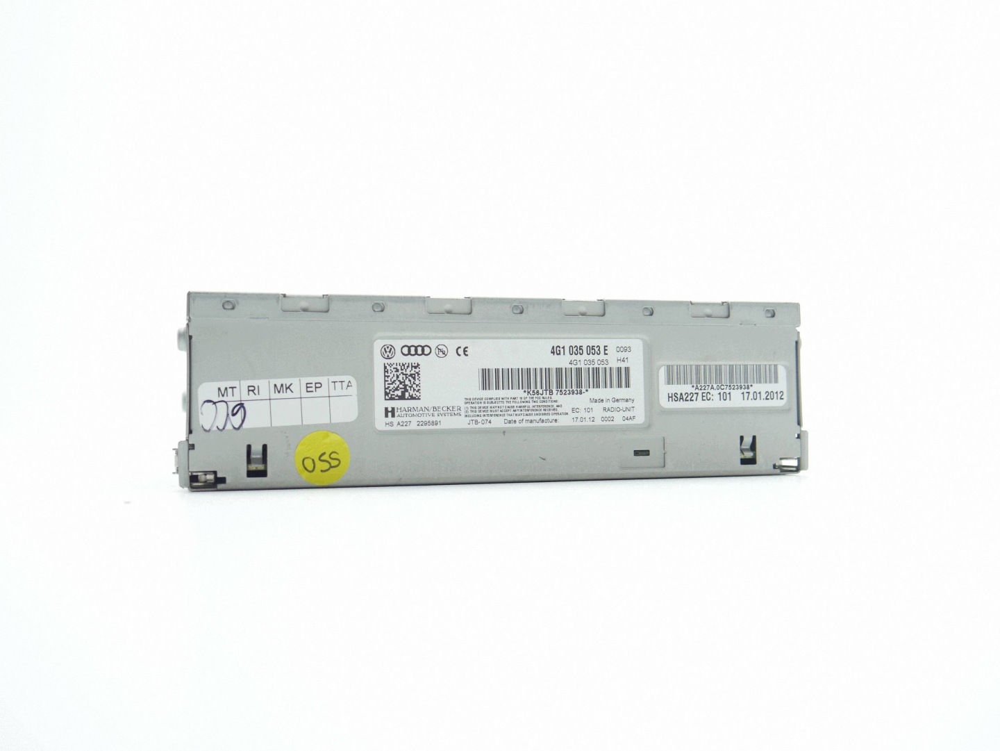 module control unit TUNER radio AUDI A4 B8 A5 8T Q7 4L 4G1035053E