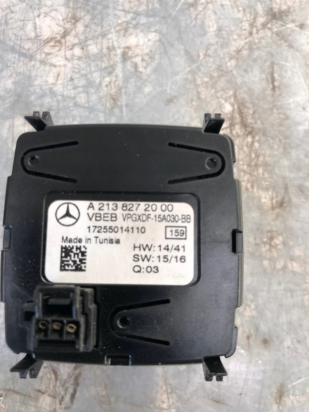 clock consoles MERCEDES S-KLASA W222 AMG A2138272000
