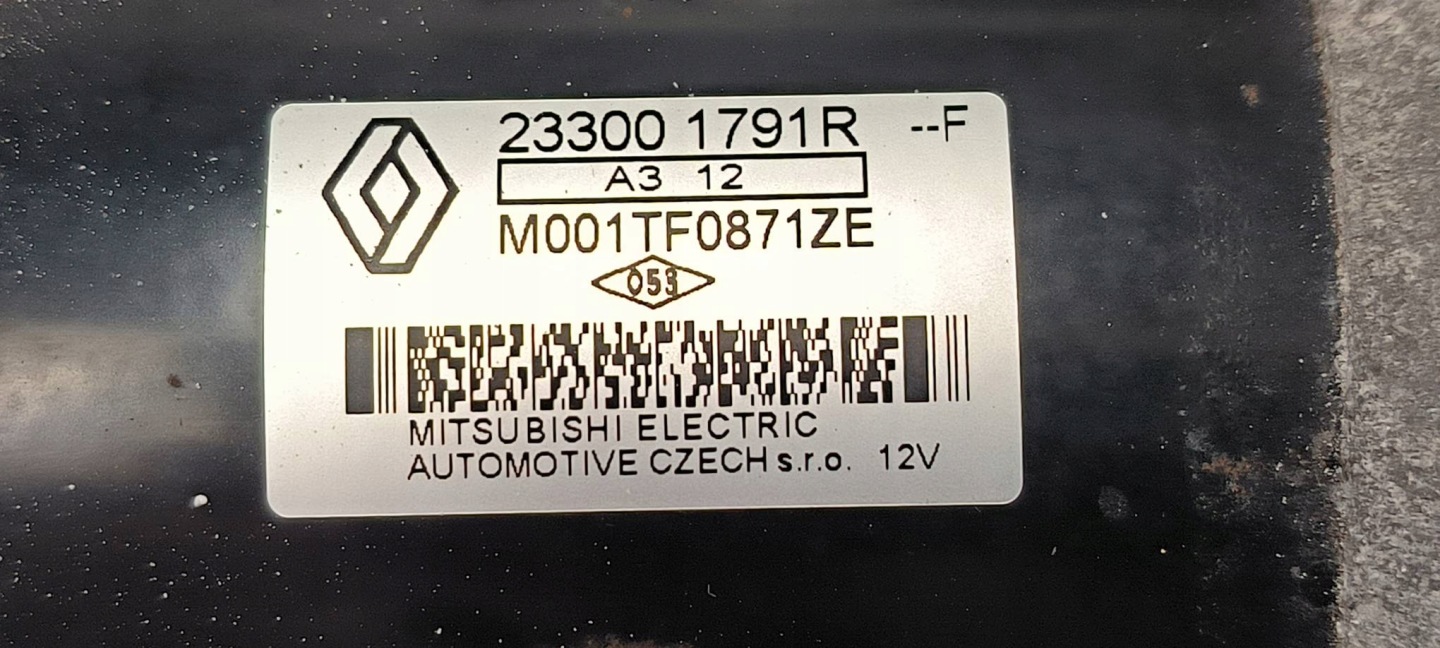 starter 233001791R 2.0 DCI RENAULT TRAFIC III LIFT