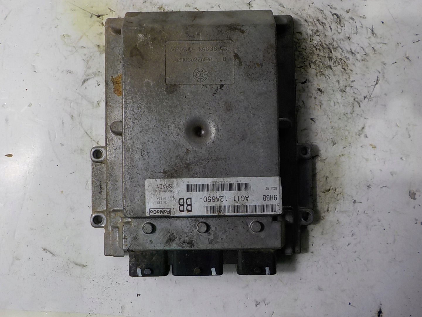 FORD TRANSIT VII Computer Bedienteil AC11-12A650-BB 9HBB DCU-201