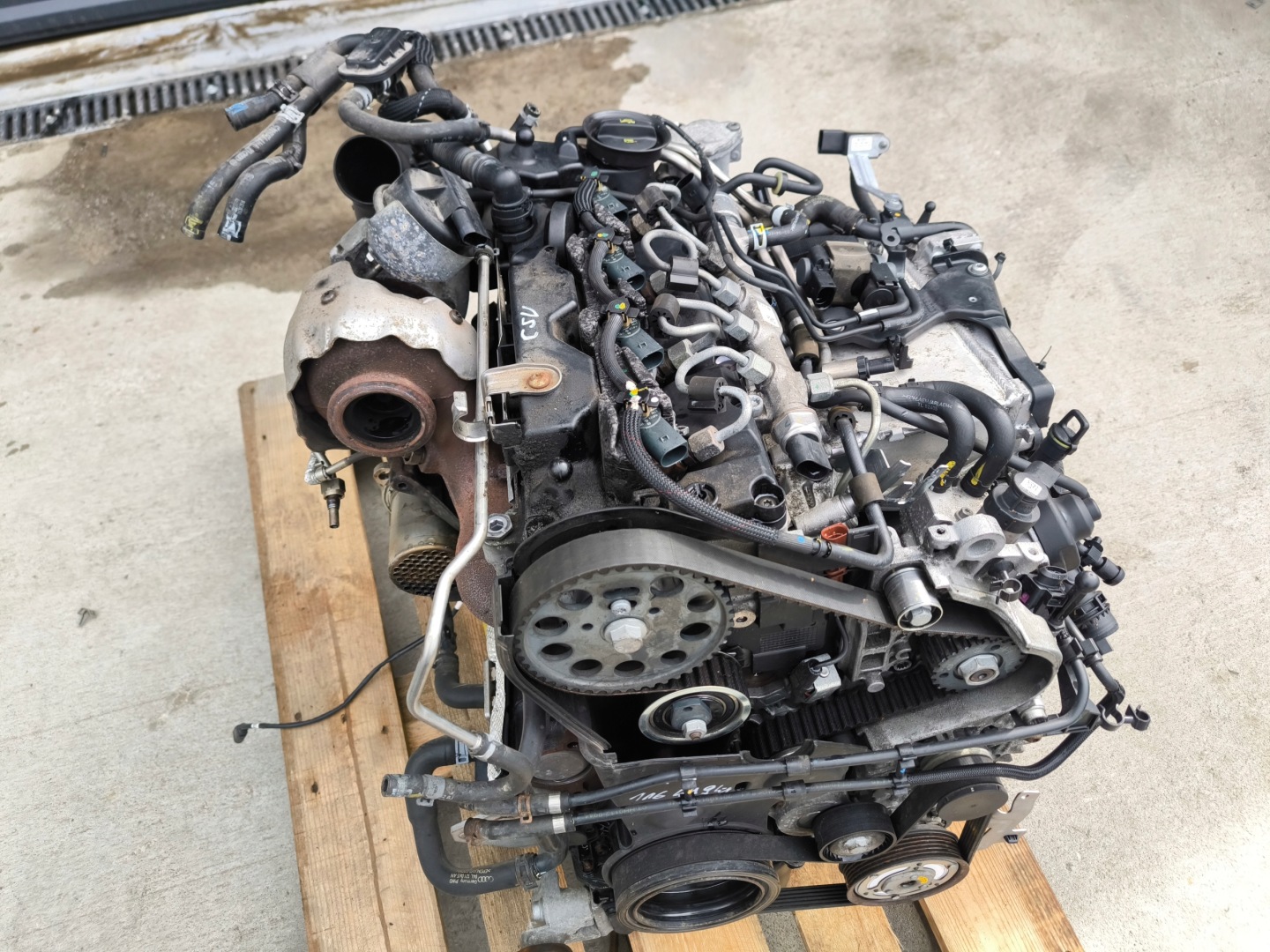 engine complete AUDI A4 A5 Q5 ITP 2.0 TDI CSU CSUB original !!!