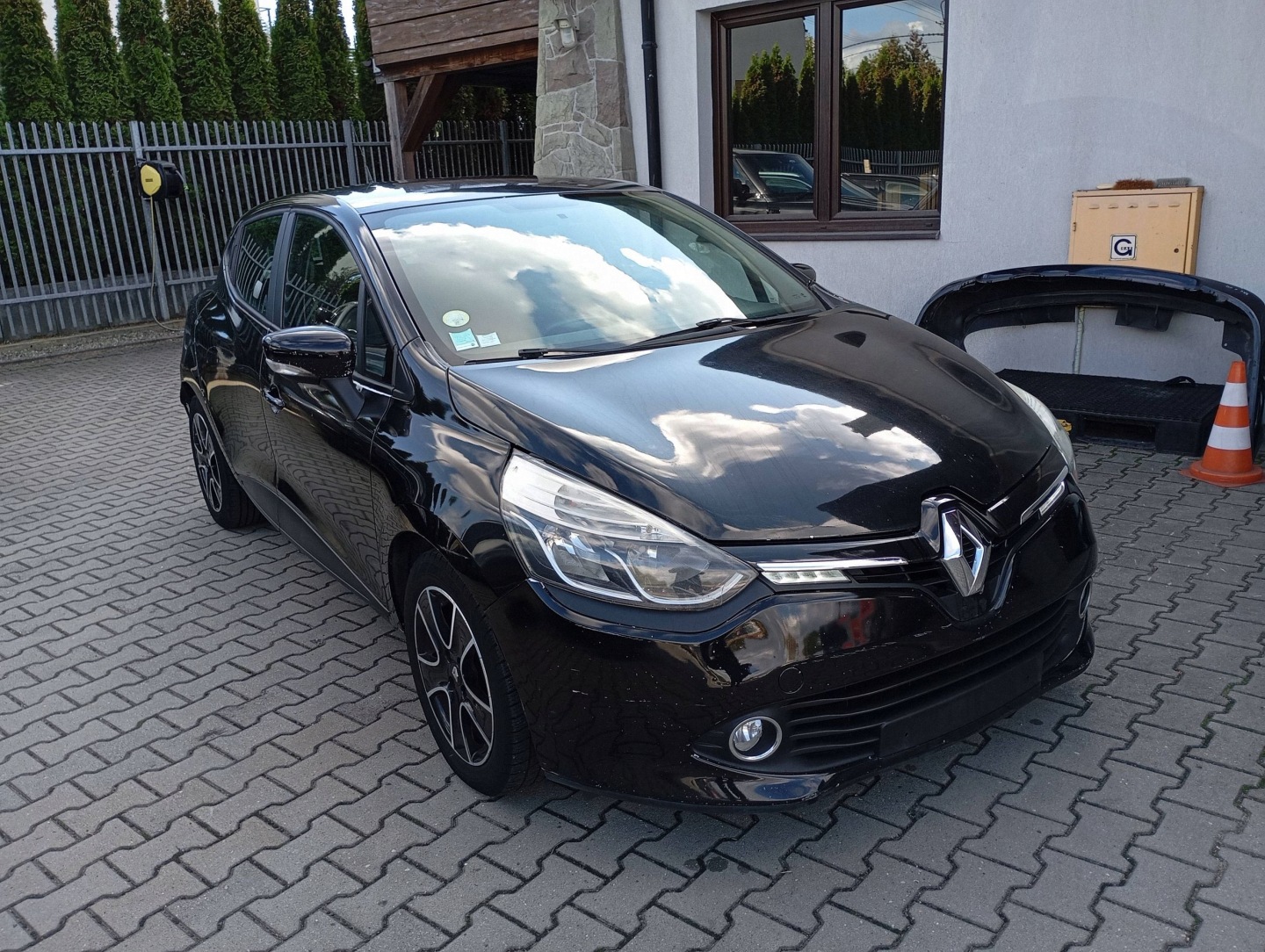 RENAULT CLIO 4 IV BH 2012-2016 front bumper fender bonnet light KOMPLET