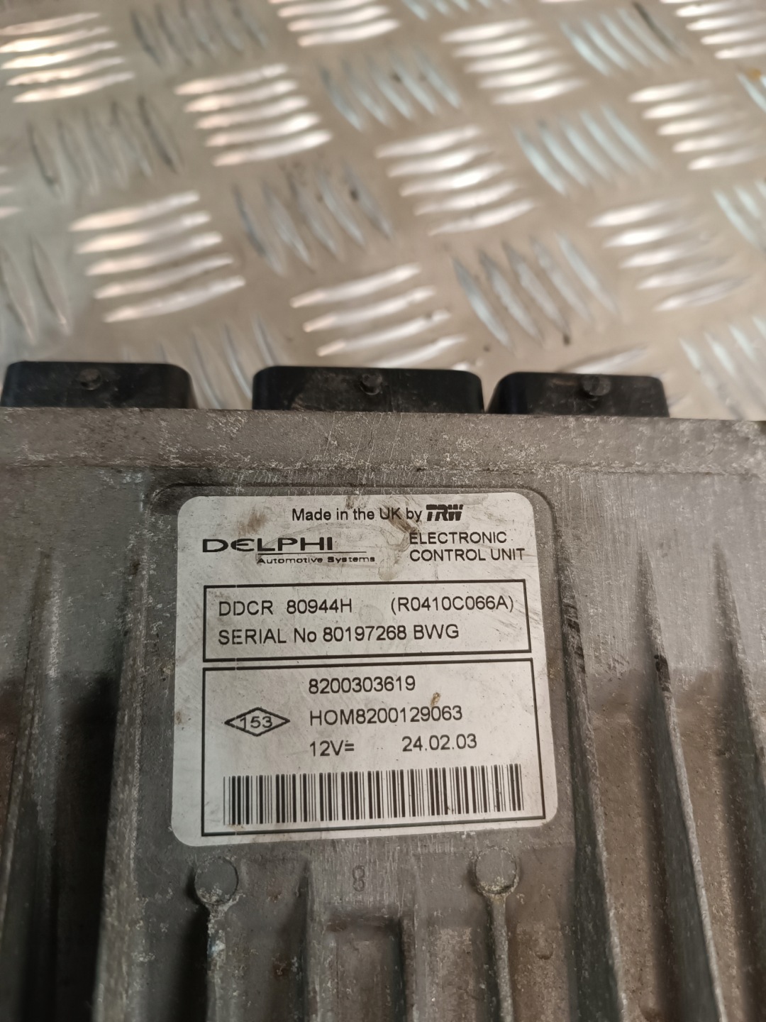 control unit computer ECU