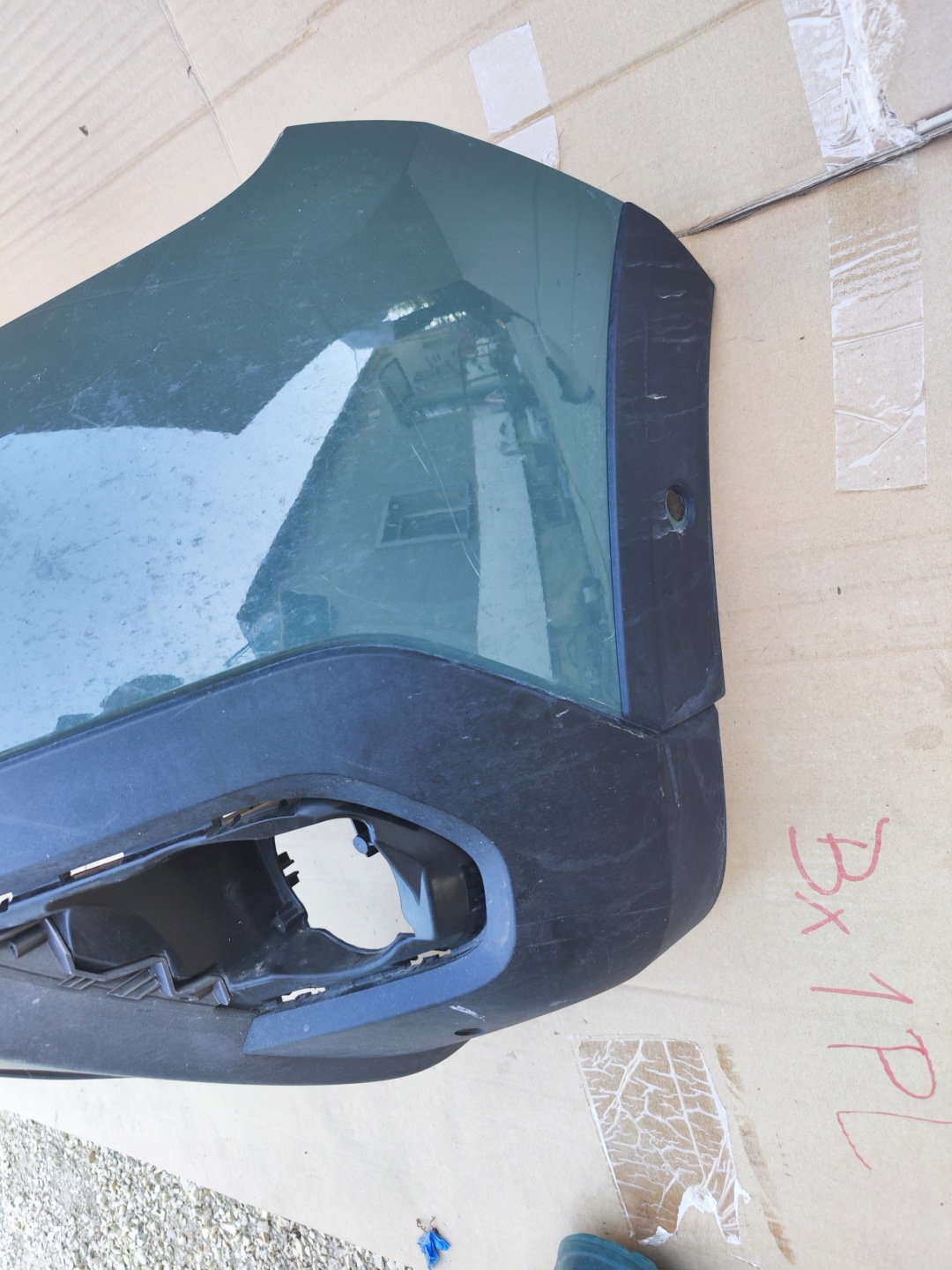 DACIA Duster II 2 | bumper front front spoiler 620221776R pdc