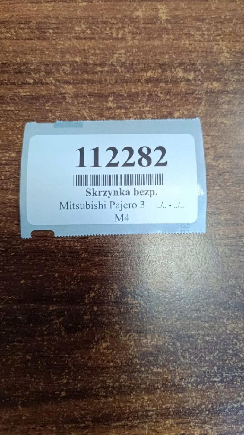 MITSUBISHI PAJERO 3 3.2 DID Module fusibles