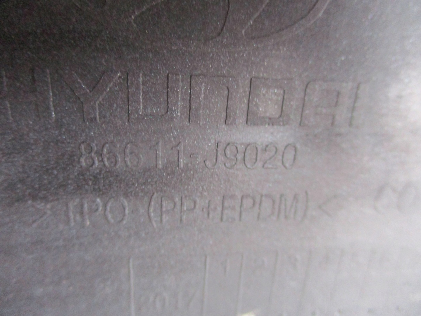 bumper rear part rear HYUNDAI KONA