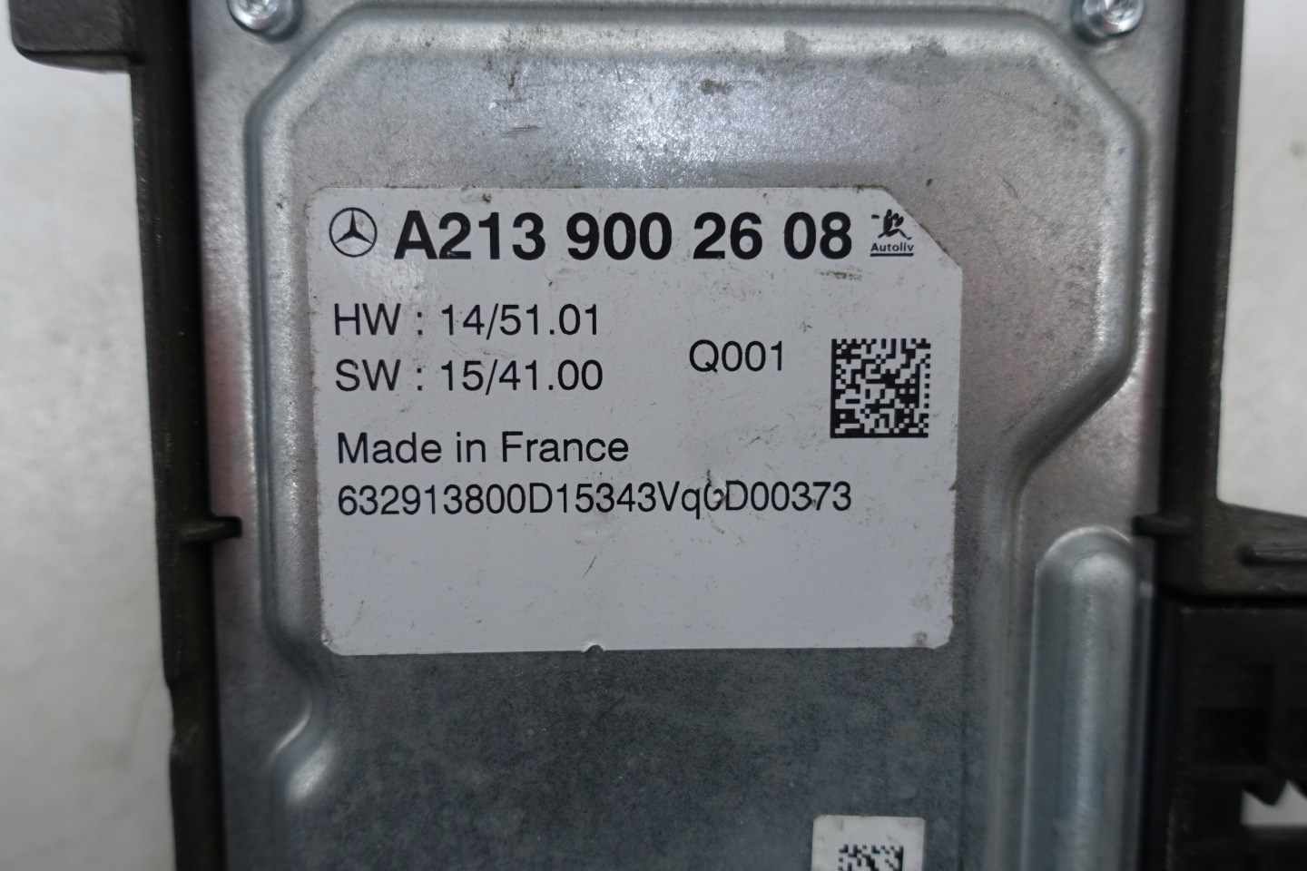 module control unit MERCEDES E W213 A2139002608