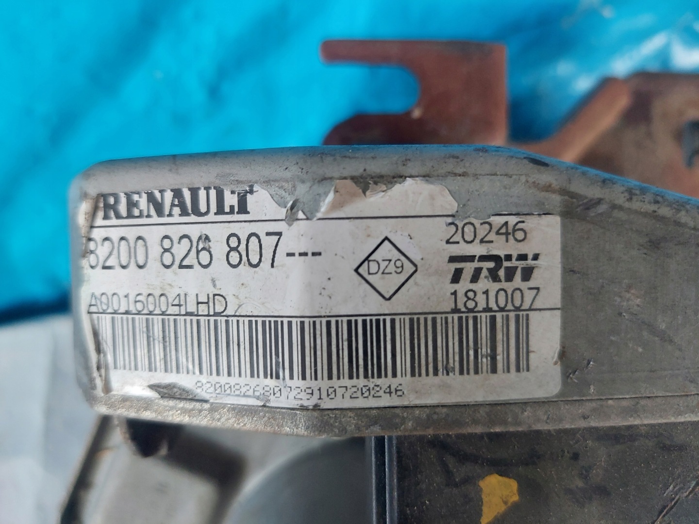control electrics CLIO III 8200826807