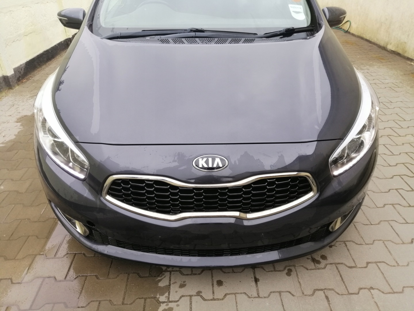 KIA CEED II quarter front front right 2012