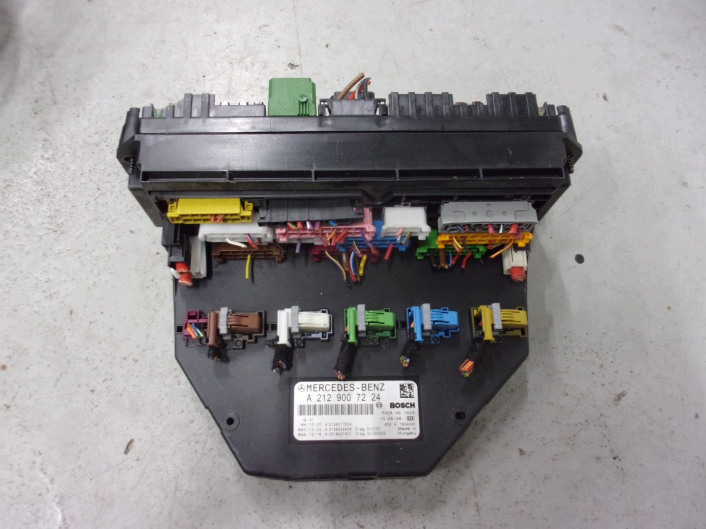 MERCEDES R231 SL 231 SL 400 module control unit SAM A2129007224