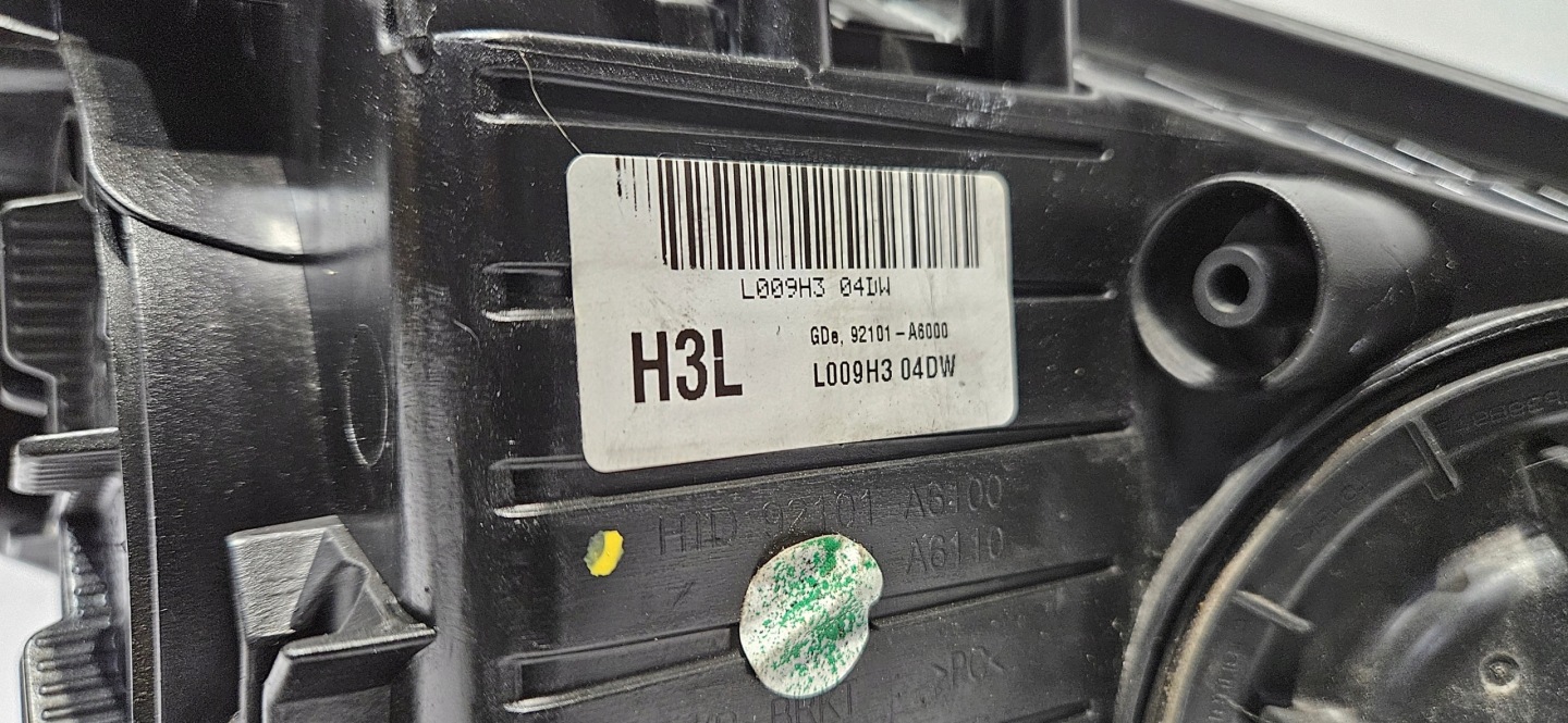 light left front lens ZWYKLA HYUNDAI I30 II 12