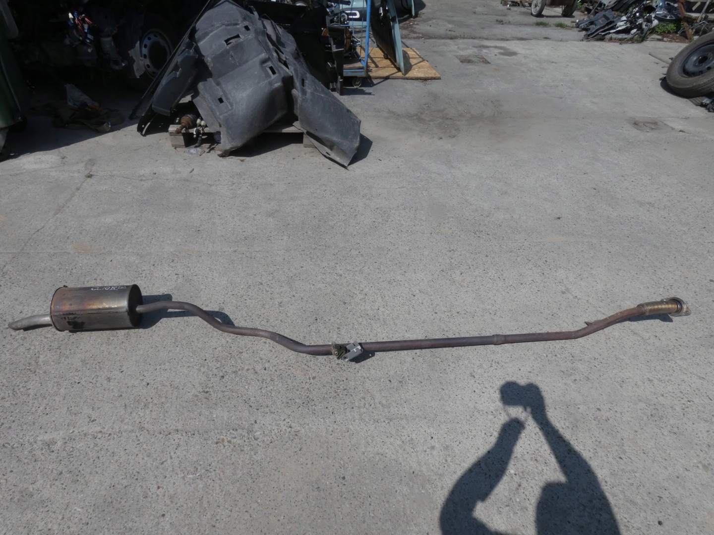 RENAULT CLIO 0.9 TCE silencer exhaust system 201008619R