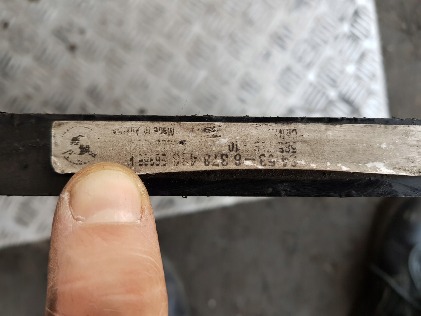 BMW E39 air conditioning radiator