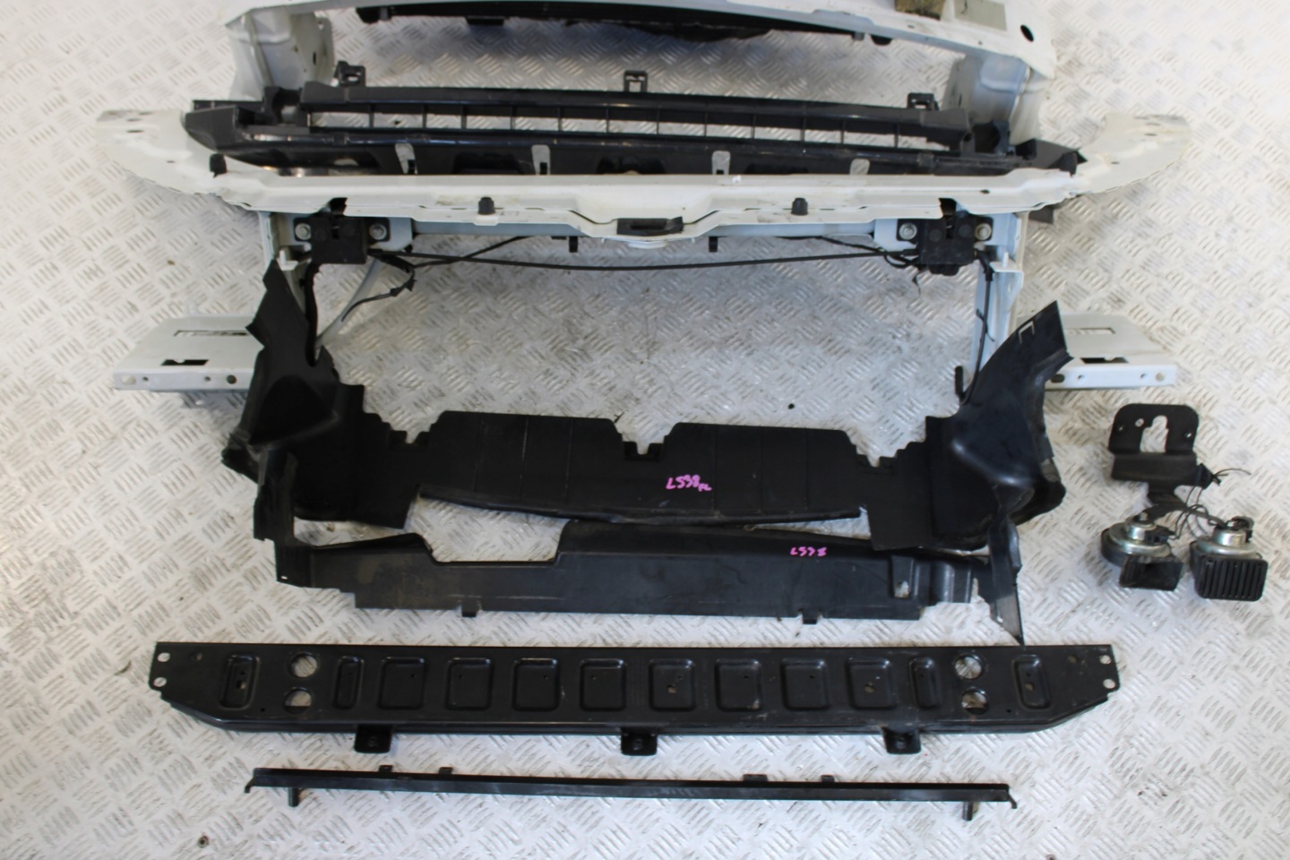 support panel for radiators front pillar radiator LAND ROVER EVOQUE LIFT L538 2,0D