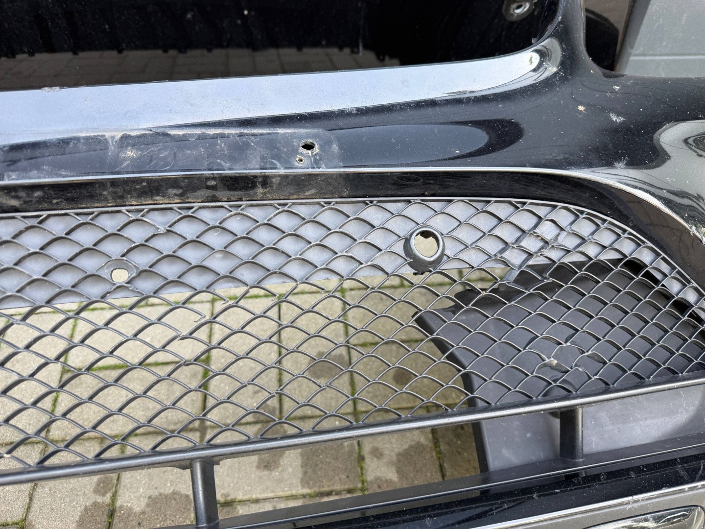 Mercedes Glc w253 Amg 15- bumper front front bonnet