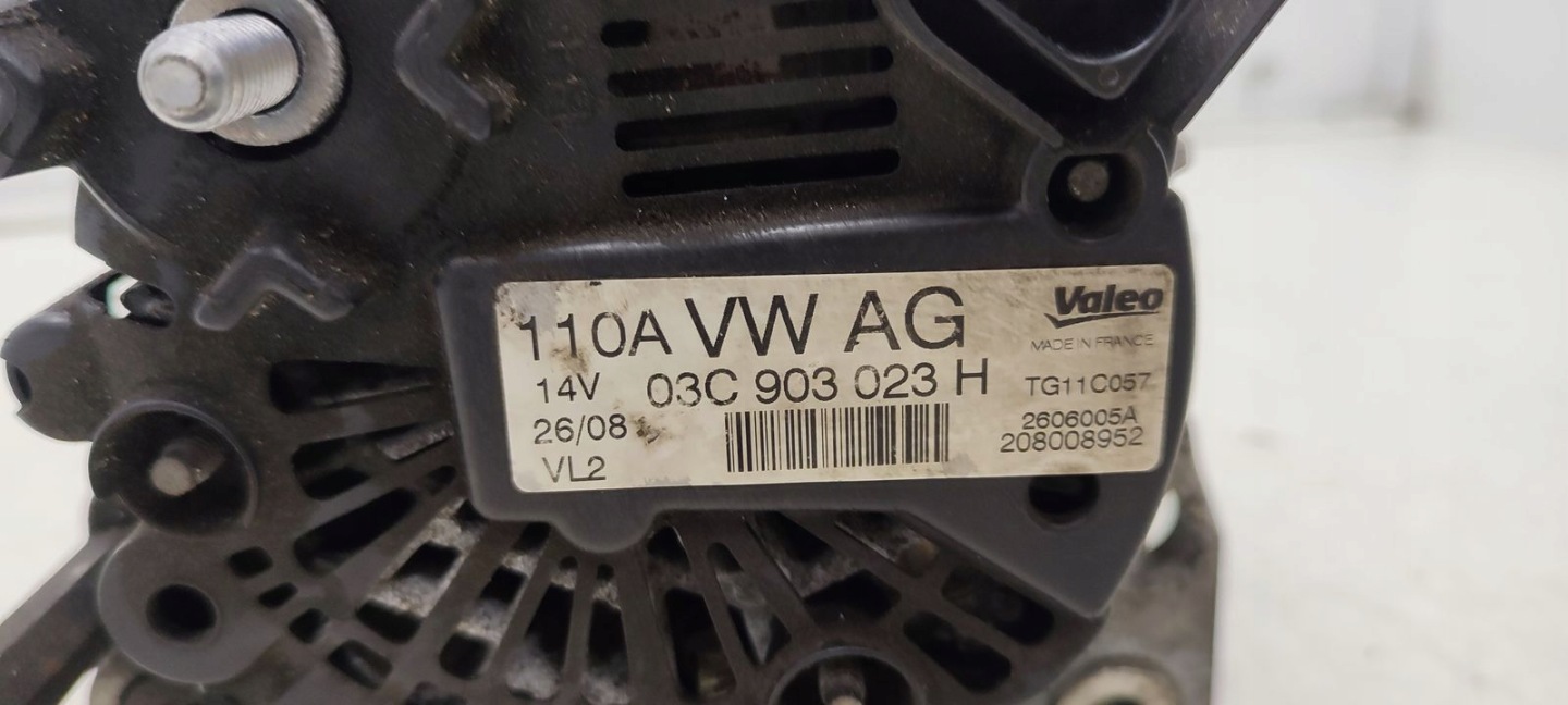 Alternator VW Golf Plus 1,4 TSI