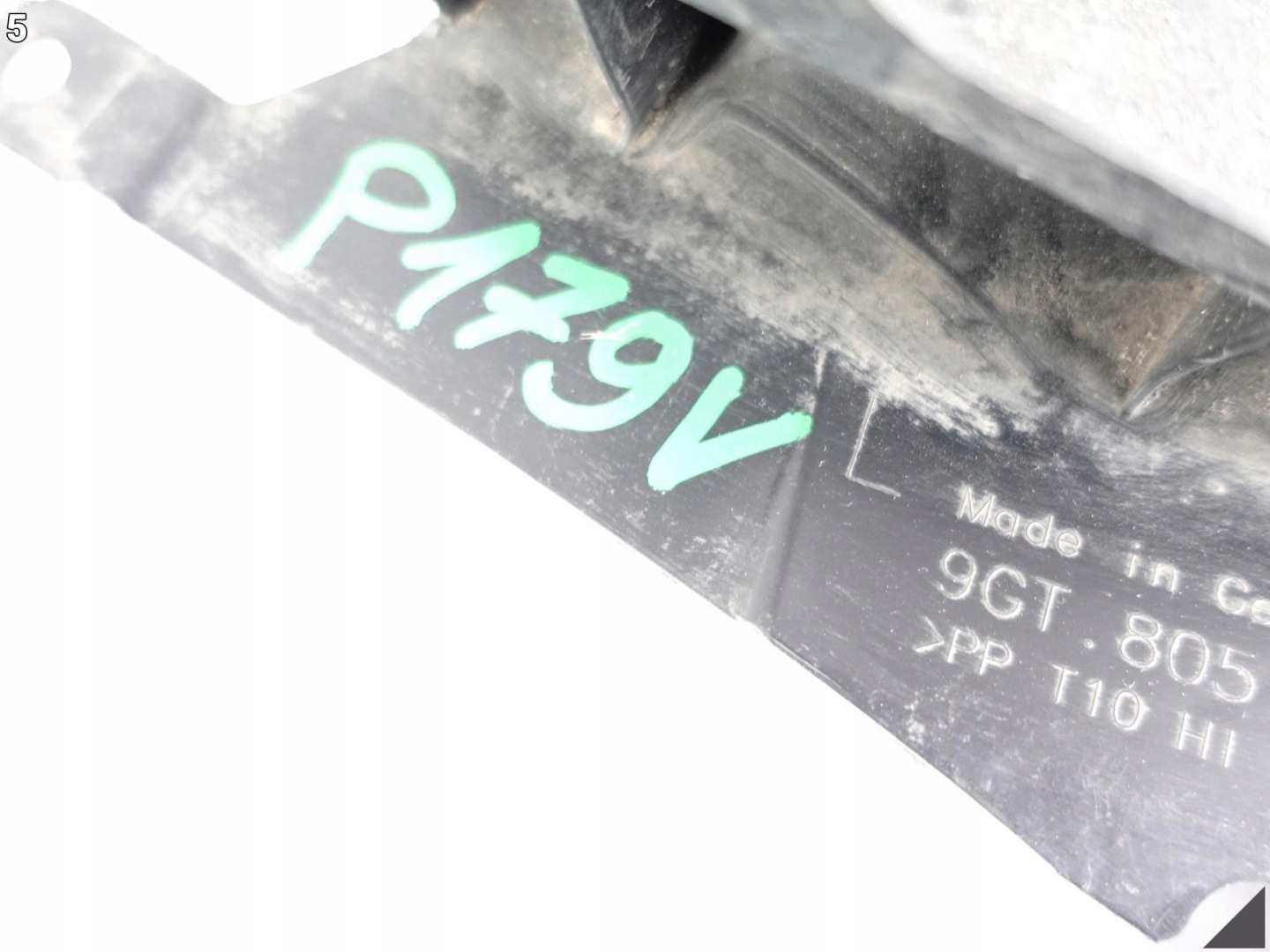 PORSCHE 911 992 GT3 21- PROWADNICA air duct air line left front