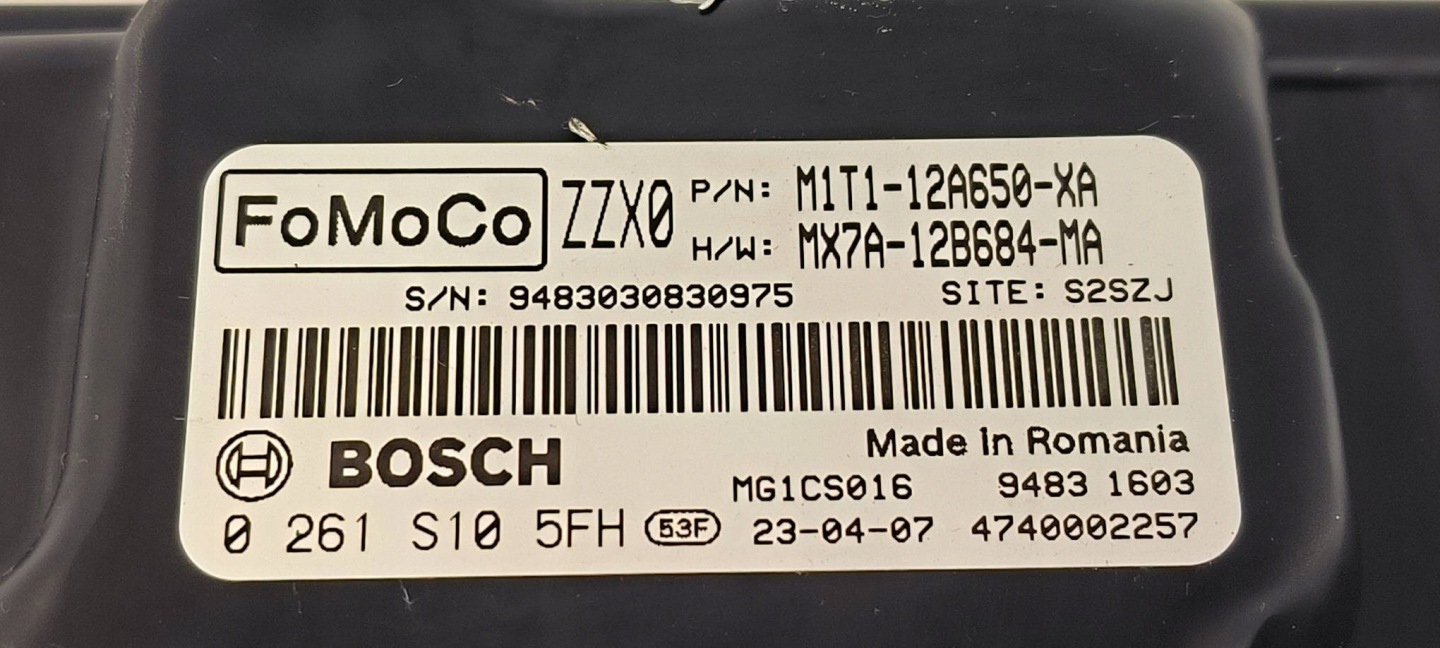 computer Motore ECU M1T1-12A650-XA 1.0 ECOBOOST FORD PUMA MK2