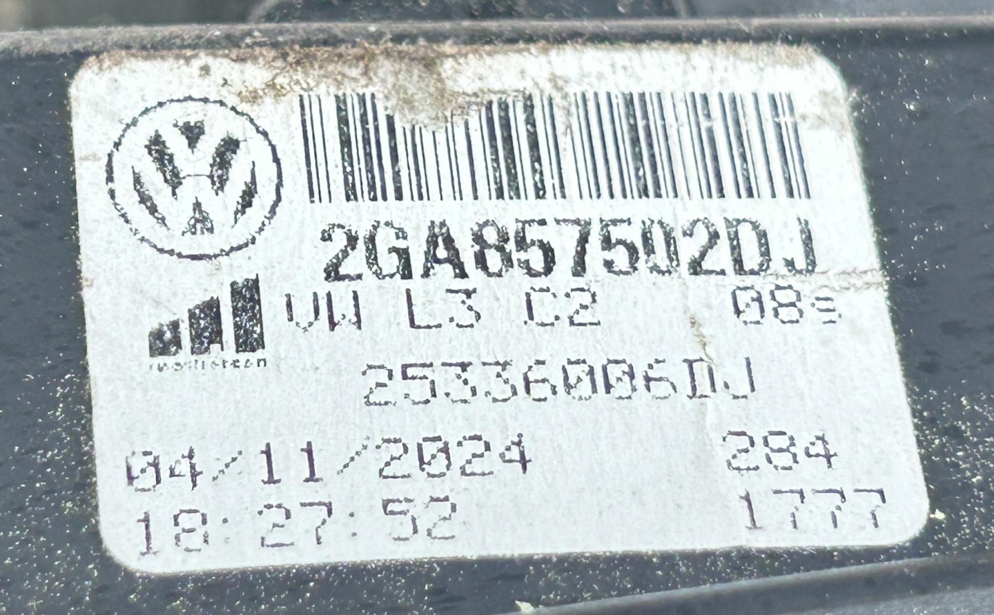 mirror right exterior VW T-ROC 13 PIN 2GA857502DJ