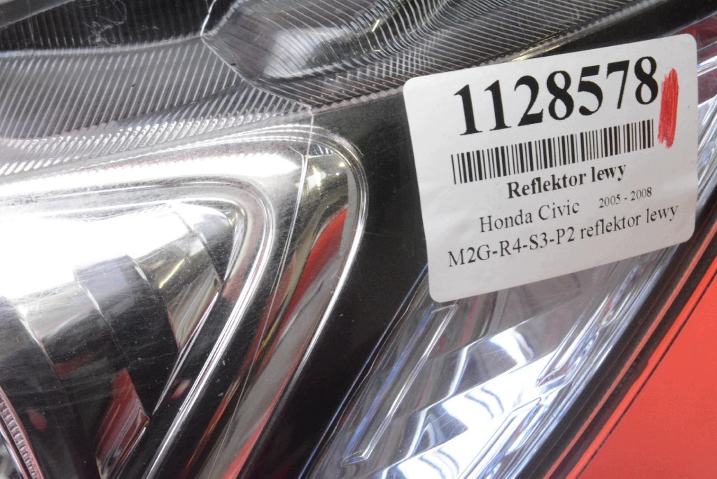 REFLEKTOR left light front EU HONDA CIVIC 8 VIII sedan 05-08