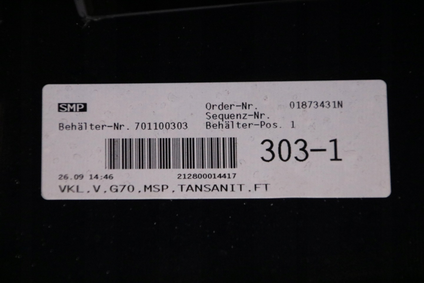 BMW 7 G70 i7 m-packet bumper front front C3Z