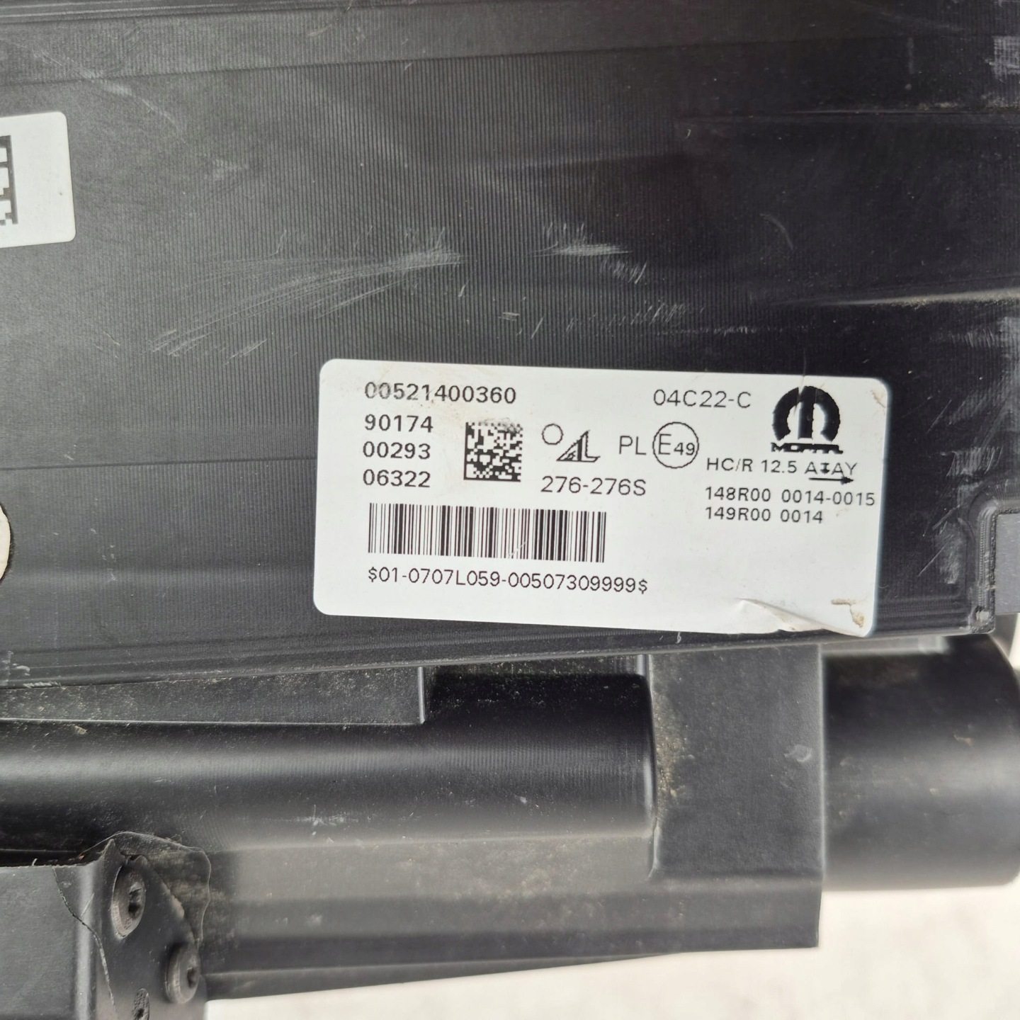 FIAT 500E 20- light left front front 00521400360