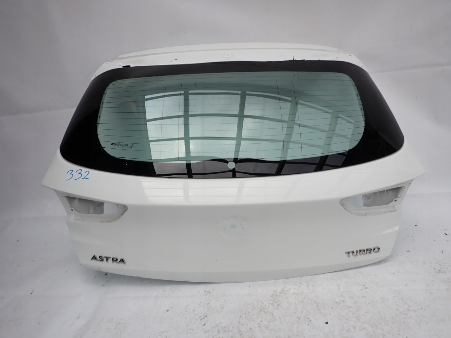 OPEL ASTRA K HB 15- trunk door boot rear part