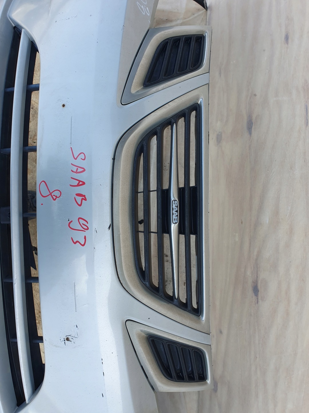 Saab 93 9-3 Lift 07- front bumper front