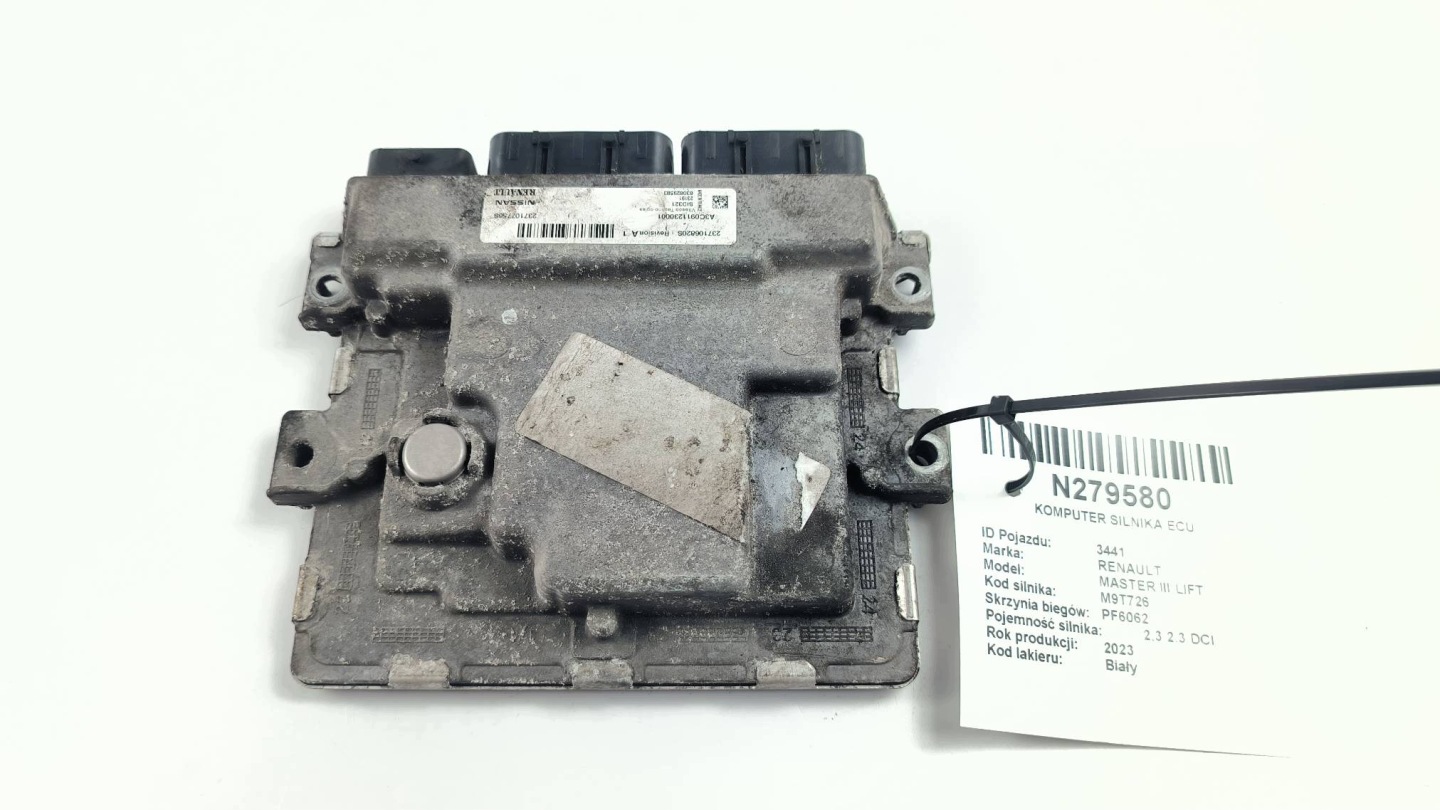 computer Motore ECU 237106820S RENAULT MASTER III LIFT