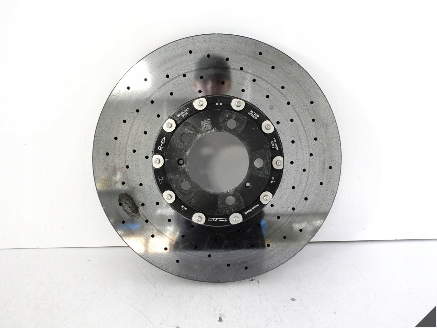 PORSCHE PANAMERA 971 TAYCAN disc CERAMICZNA CERAMIC right front 420x40mm