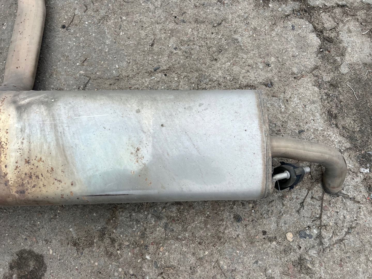AUDI Q5 80A 2.0 TFSI exhaust silencer 80A253411L