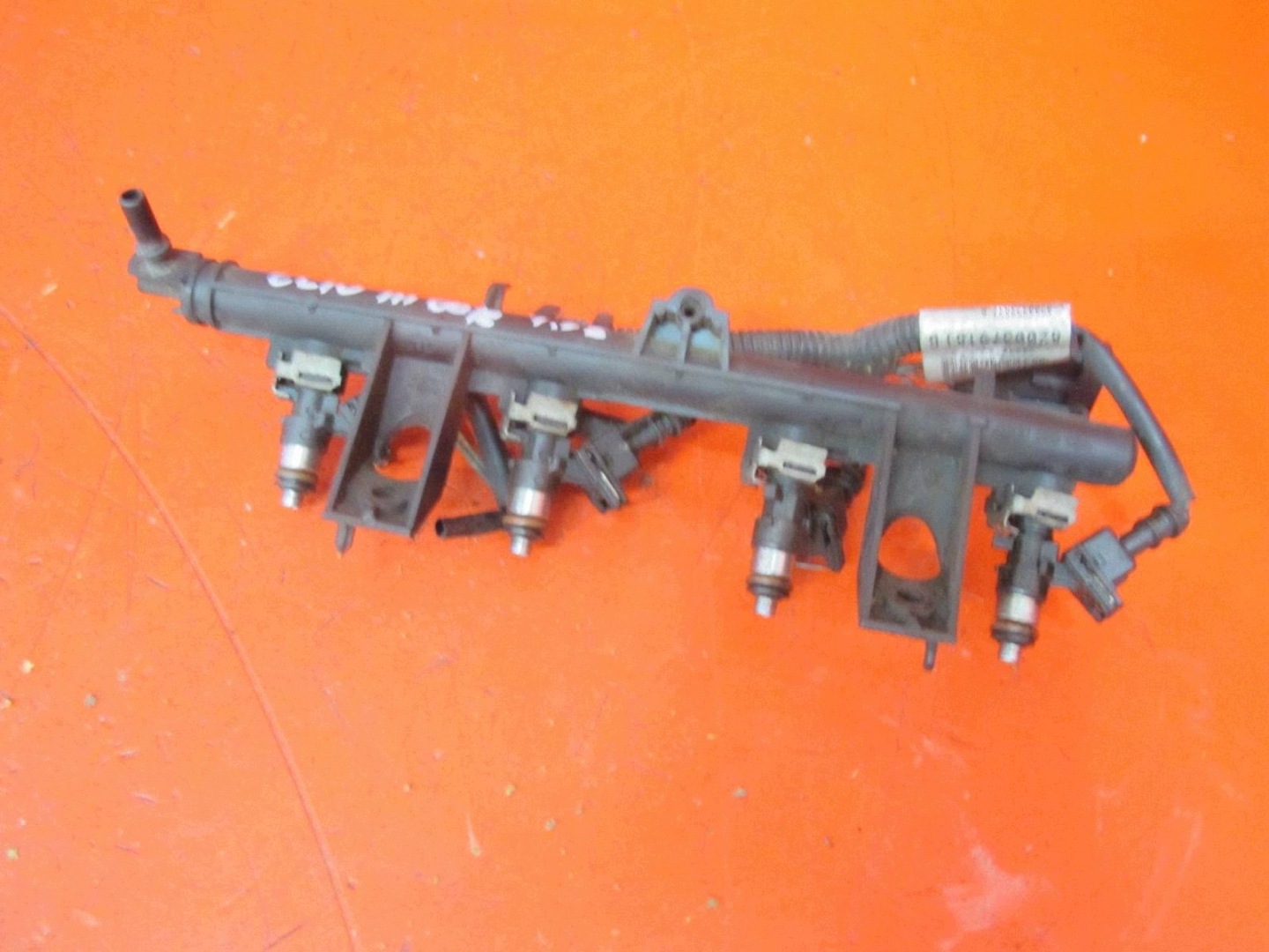 RENAULT CLIO 3 III 05- 1.2 16V D4F740 MODUS kraftstoffverteiler einspritzleiste einspritzdüse
