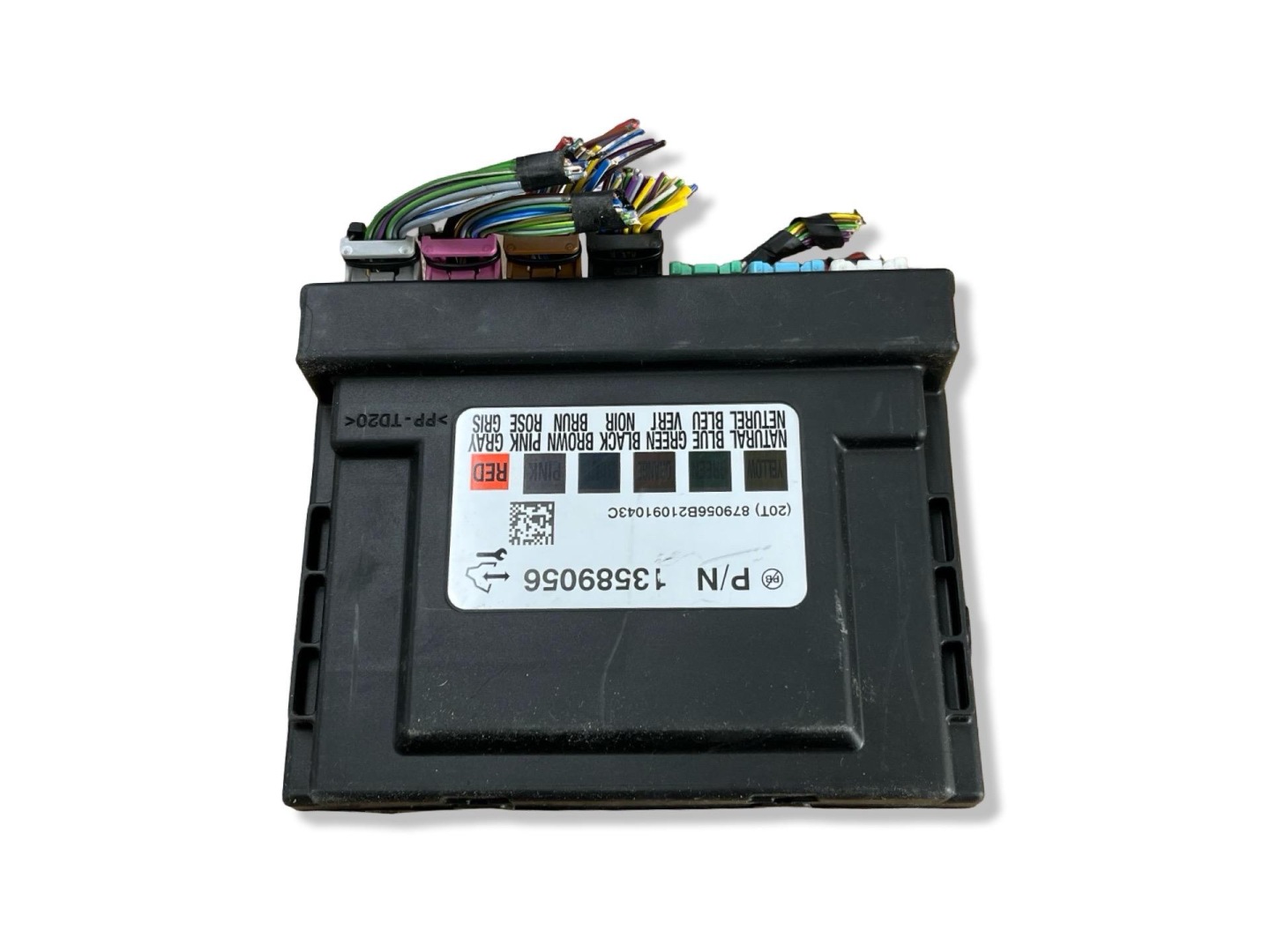 comfort control unit Opel Astra J 2011 13589056