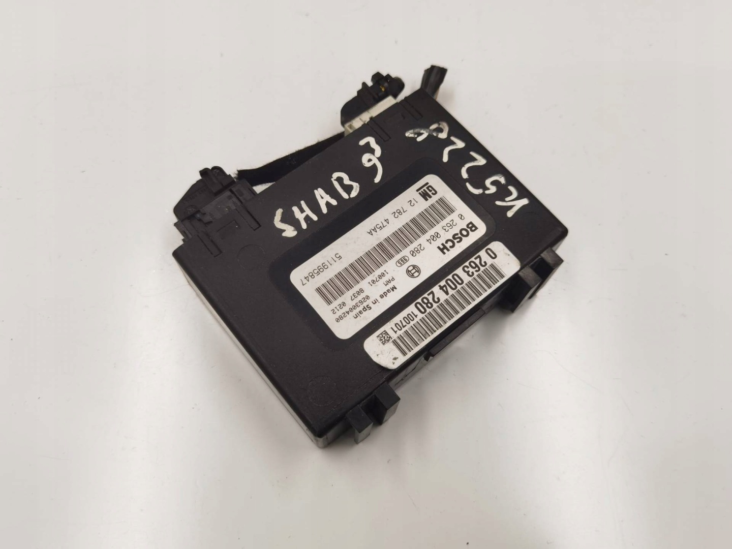 Bedienteil czujnikow Parken Saab 9-3 2 facelift 2010 12782475AA