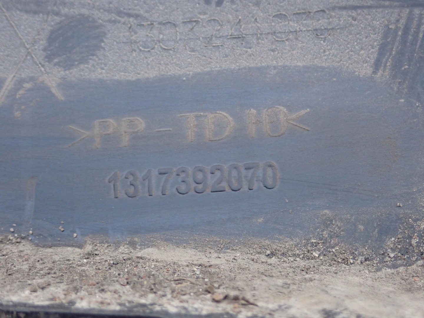 FIAT DUCATO III 3 06-> moulding cap left rear part