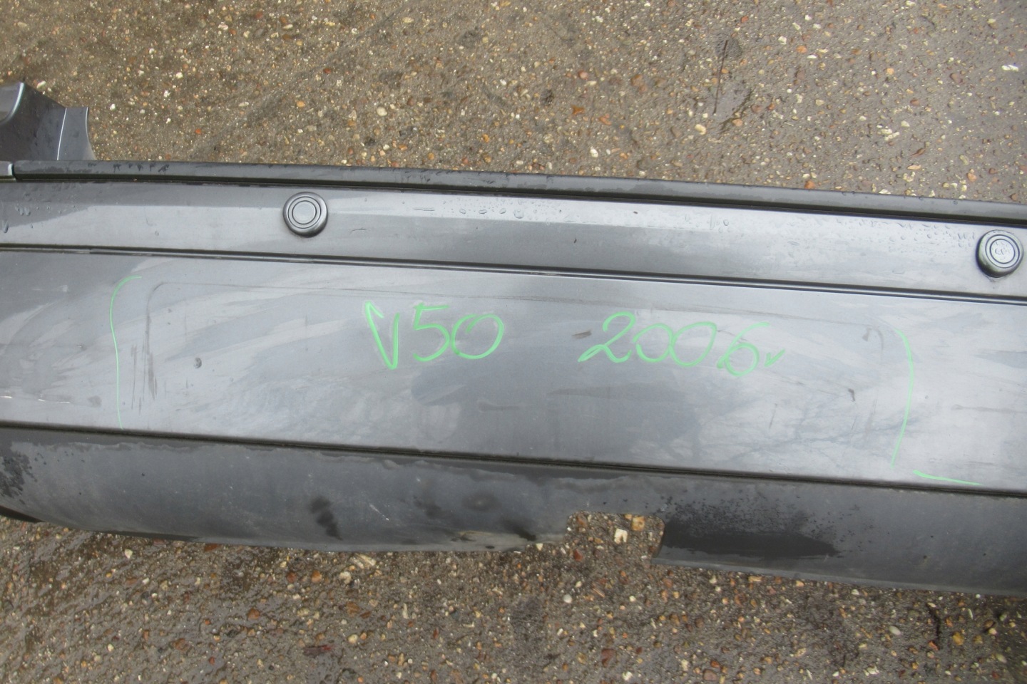 VOLVO V50 2.4 D 06R bumper rear part PDC 30678066