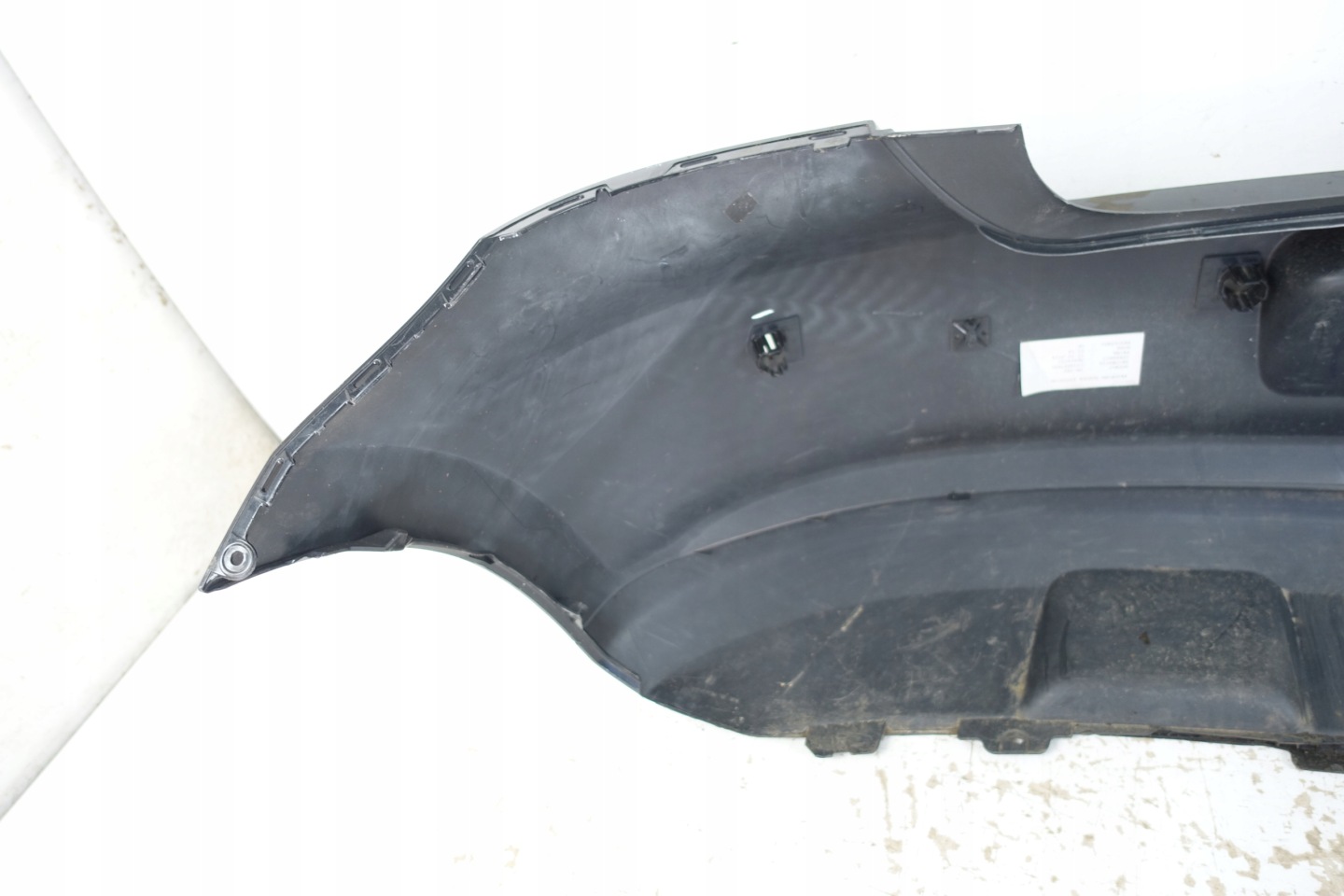 VW POLO V 5 6R 2009- bumper rear part rear 6R6807421BK