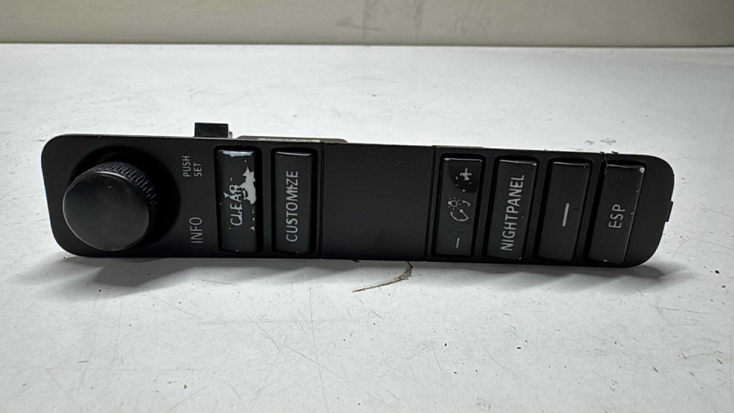PANEL controls ESP TEMPOMAT SAAB 93 9-3 2002-2007 12792588 NIGHTPANEL