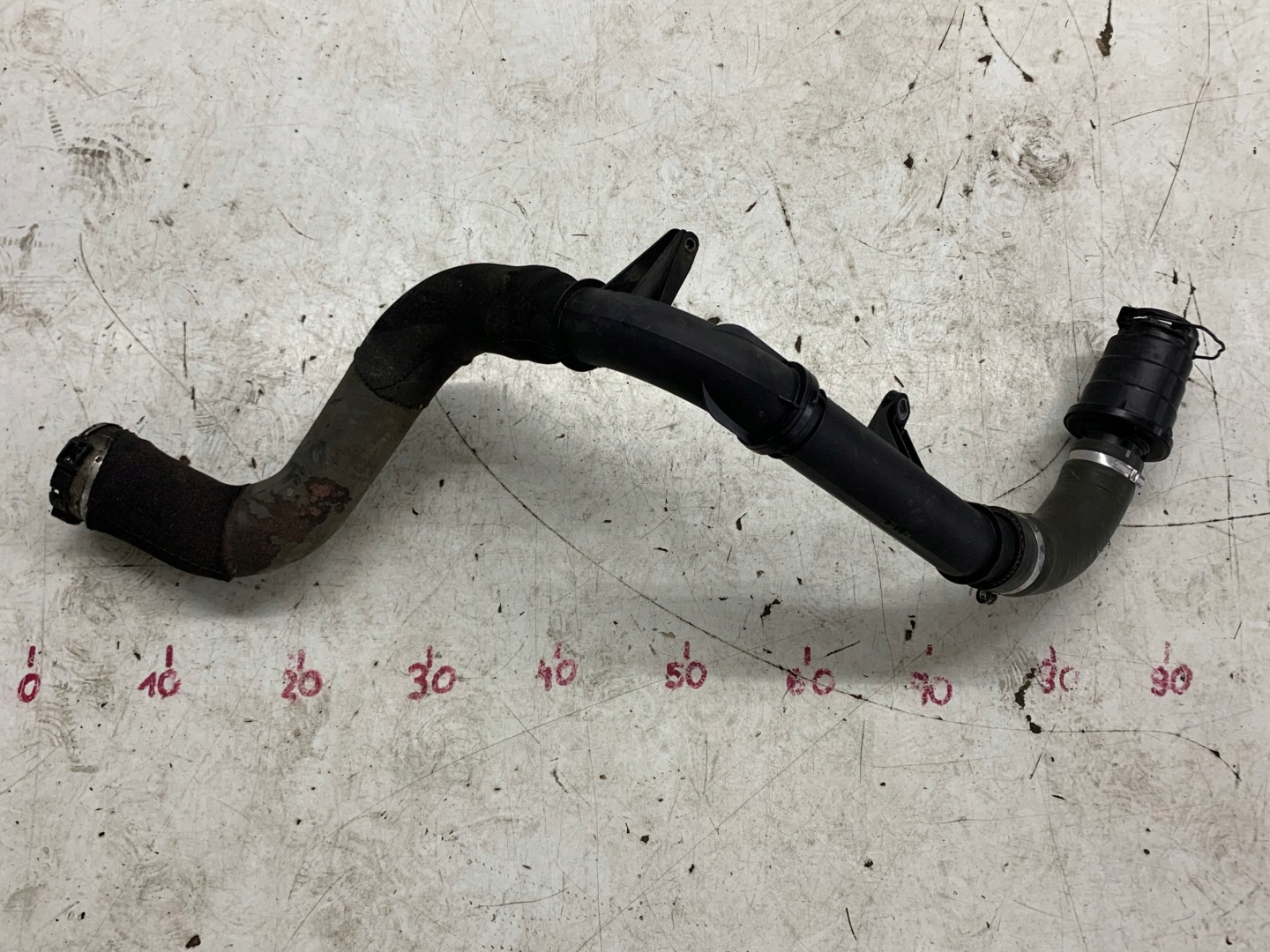 Schlauch rohr luft intercooler RENAULT MEGANE III COUPE GT LINE 2012