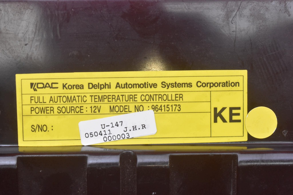 control panel air conditioning devices KLIMY 96415173 CHEVROLET REZZO 1 and 04-09